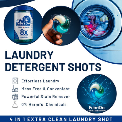 FEBRIDO ™ - Laundry Detergent 4 In 1 Shots