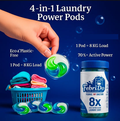 FEBRIDO ™ - Laundry Detergent 4 In 1 Shots
