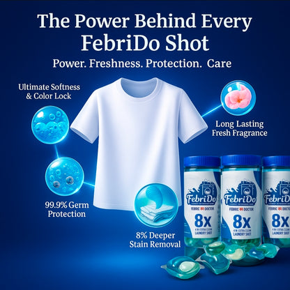 FEBRIDO ™ - Laundry Detergent 4 In 1 Shots