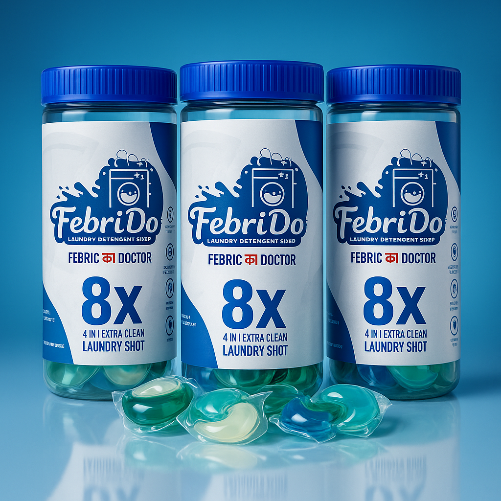 FEBRIDO ™ - Laundry Detergent 4 In 1 Shots
