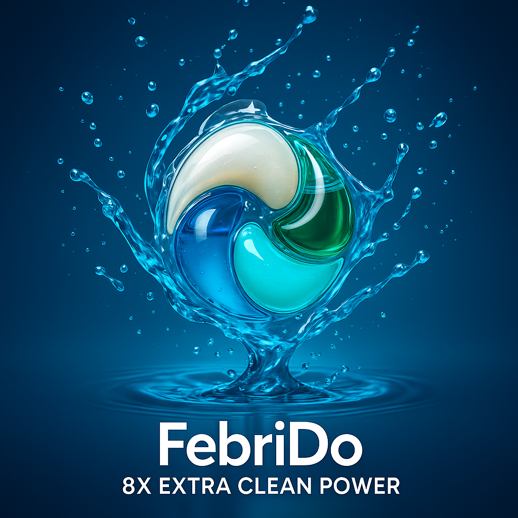 FEBRIDO ™ - Laundry Detergent 4 In 1 Shots